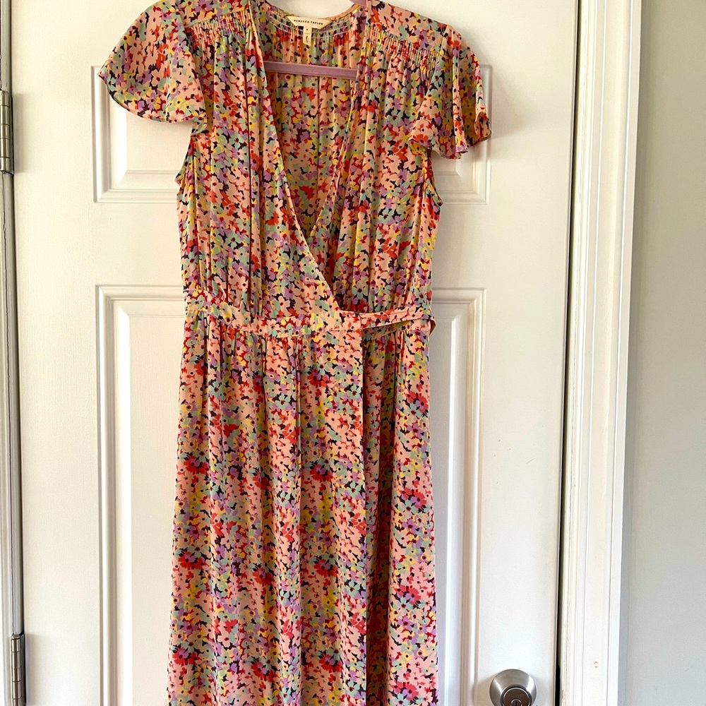 Fun summer wrap dress.